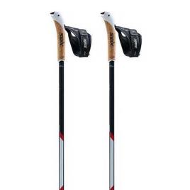 Swix Summer Nordic Walking Ct2 Pcc Twist&go Just Click Poles Prateado 105 cm