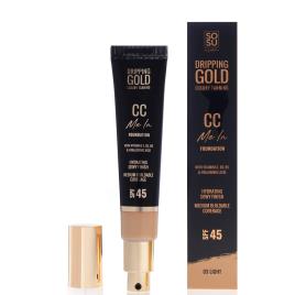 Dripping Gold CC Cream SPF 52g (Various Shades) - Light
