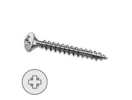 Tornillo rosca madera gota-sebo pz niquelado spax 3,5-20 (caja 1000)