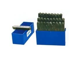 Abecedario de golpe 6mm