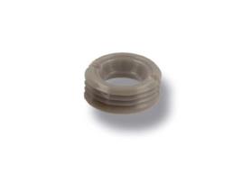Casquillo hembra ø12x5mm plástico gris