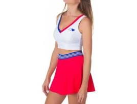 Top de Mulher DYLOW2022  Branco para Padel (Tam.:S)