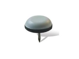 Deslizante ptfe ø30 gris con clavo (caja 200)