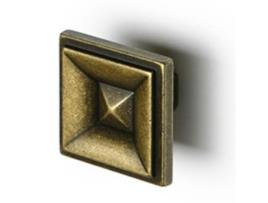 Tirador zamak duke 35x35mm. antica firenze