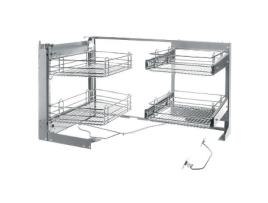 Bastidor extraible evona con cestos crom mano derecha modulo modulo 900