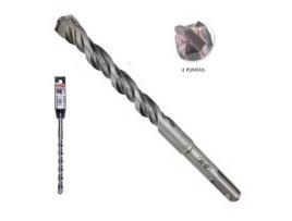 Broca para martillo sds-plus 4 puntas largo 450mm broca 18mm