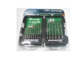Estuche plastico brocas widia 15 piezas