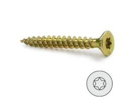 Tornillo rosca madera cabeza plana torx largo 40mm diámetro 6mm