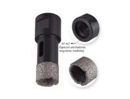 Corona de diamante para porcelanico m-14 para amoladora broca 12mm