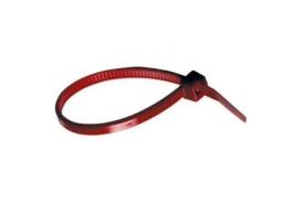 Brida nylon rojo index bolsa 100unds med.brida 4.8-290mm (caja 100)