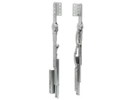 Resorte compas elevable 6 posiciones 90-180  con guia c/escuadra, desplazamiento guiado c/sofa