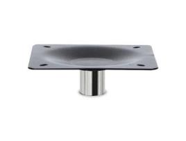 Columna ø50 con placa para altura total 120 solo para bases begga e iza.