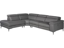 Sofá ANGEL CERDÁ S.L. 6112 (Preto - Madeira, Poliuretano - 295 x 232 x 97 cm)