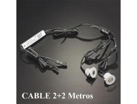 Interruptor touch.2 on/off cable 2m 12v dc