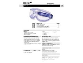 Gafa pegaso antipolvo liquido xl21 en166 protege las gafas graduadas