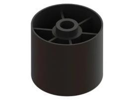 Pata plastico tika d44 h40 negro