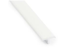 Perfil rigido t blanco 3m. para canape