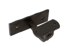 Pasamanos forja placa 110x48 negro