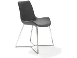 Cadeira ANGEL CERDÁ S.L. 4009 (Cinzento - Poliuretano, Tecido - 54 x 58 x 82 cm)