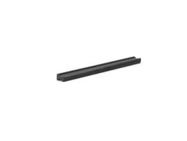 Tirador aluminio yokono distancia 128 acabado negro mate