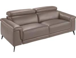 Sofá ANGEL CERDÁ S.L. 6105 (Preto, Cinzento - Madeira, Poliuretano - 215 x 103 x 99 cm)