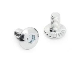 Torex tornillo embellecedor rosca métrica. cabeza allen. con estrías bajo la cabeza. elegir acabado y longitud. largo 30mm acabado zincado