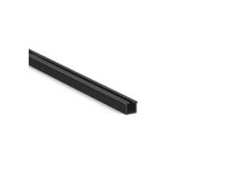 Perfil aluminio superior/inferior drive 3 metros plata mate, oro satinado, negro mate acabado negro mate