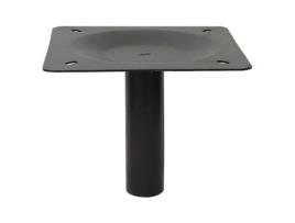 Columna ø50 con placa p/alt 205 negro mate solo para bases begga e iza.