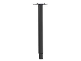 Pata regulable neru para mesa ø60 710-1100 acabado negro