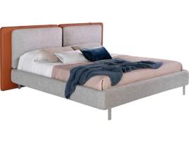  - Cama ANGEL CERDÁ S.L. 7123 (Cinzento - Madeira, Aço inoxidável - 228 x 221 x 103 cm)