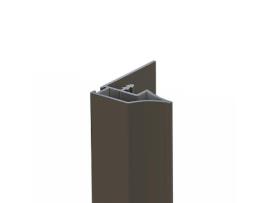 Perfil tirador ateneo 2.45  sp16 acabado mocca