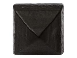 Clavo forja roseta 19x19 n.1001 negro