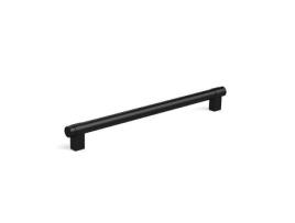 Tirador zamak modelo astoria medida tirador dist. 256mm. acabado negro mate