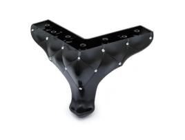 Pata plastico okaliptus joya h135 negro  180x180x135