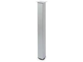 Jgo.4patas regulable para mesa rigo 60x60-710 gris