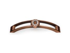 Tirador zmk/cristal moon c64 cromo distancia 128 acabado bronce