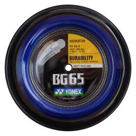 Yonex Bg 65 200 M Badminton Reel String Azul 0.70 mm