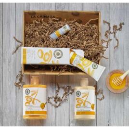 La Chinata Honey Cosmetic Basket Set Cosmetic