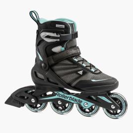 Patins Rollerblade Zetrablade - Preto - Patins Mulher MKP tamanho 37