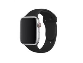 Pulseira bracelete silicone liquido Apple Watch SE 2022 44mm Preto