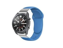 Pulseira bracelete silicone liquido Gramin Forerunner 955 Solar Azul