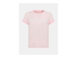 T-shirt GUESS JEANS Algodão Mulher (S - Rosa)