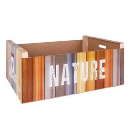 Caixa de Armazenagem Confortime Nature Madeira (5.