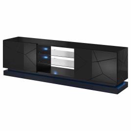 Cama Meble Qiu 200 Tv Stands Prateado