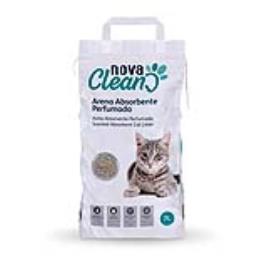Nova Clean Areia absorvente no aglomerante para gatos - Pack 4