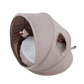 Catshion Pop cama ninho cinzenta para gatos