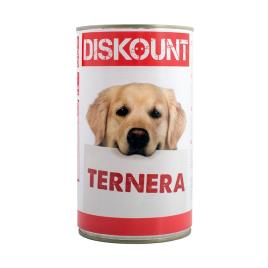 Diskount vitela lata para cães - Pack 6
