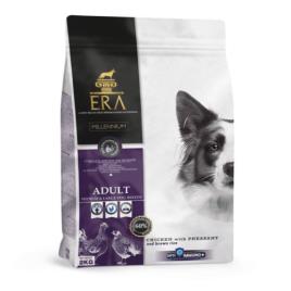 Era faisão ração para cães raças médias e grandes