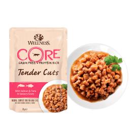 Wellness Core Tender Cuts atum saqueta para gatos