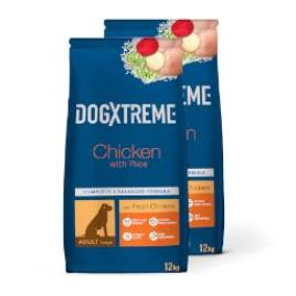 Dogxtreme Maxi Adult frango - 2 x 12 kg